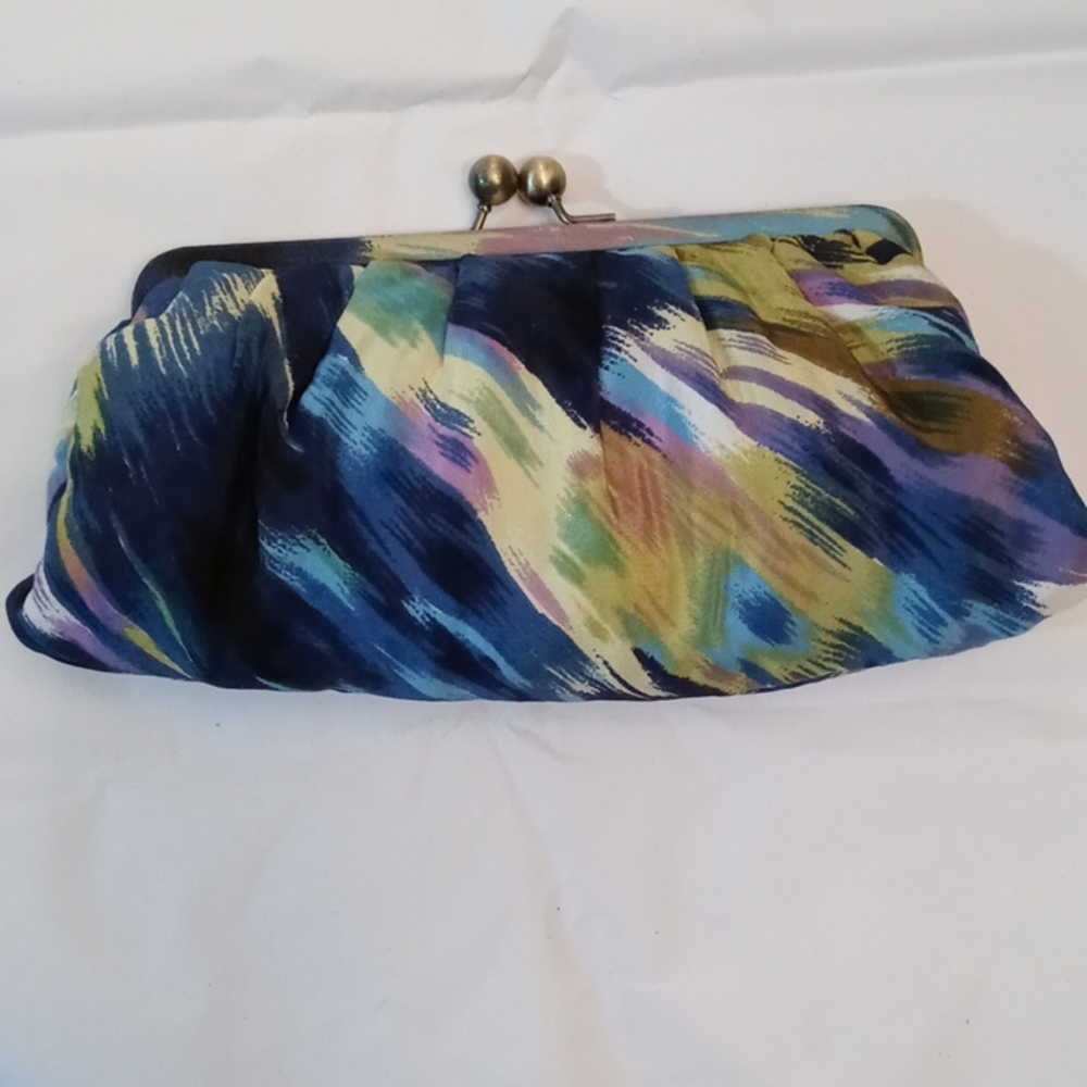 Clutch purse water colors